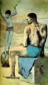 Acrobat on a Ball 1905 cubist Pablo Picasso